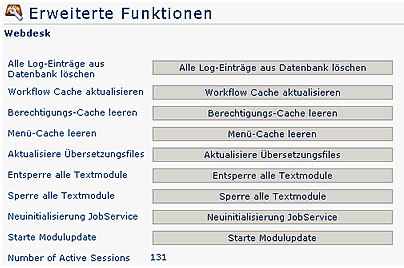 erweiterte Funktionen